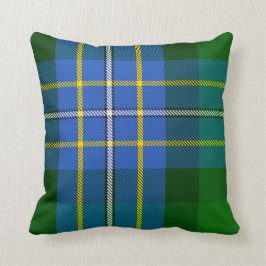 Almofada Travesseiro do Tartan de Hughes