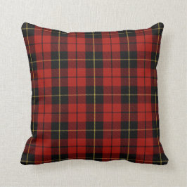 Almofada Travesseiro do Tartan de Wallace