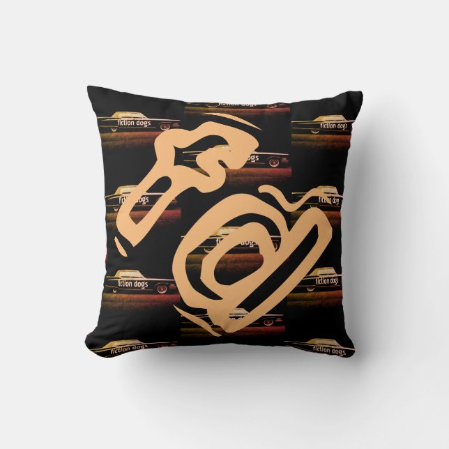 Almofada travesseiro dos cães da ficção (Frente)
