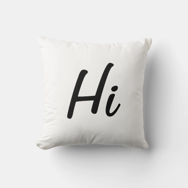 Almofada Travesseiro dos cumprimentos (Frente)