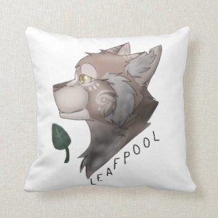 Almofada Travesseiro dos gatos do guerreiro de Leafpool