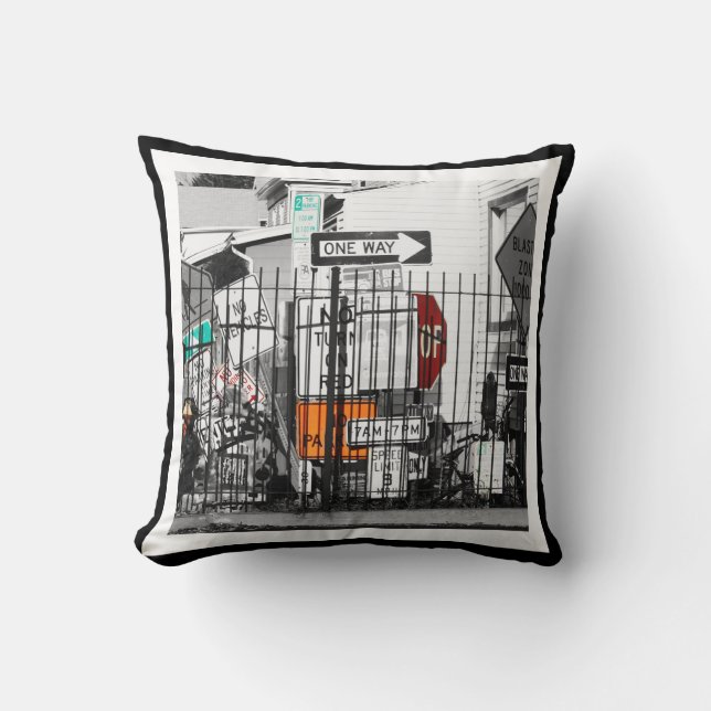 Almofada Travesseiro dos sinais da baliza (Frente)