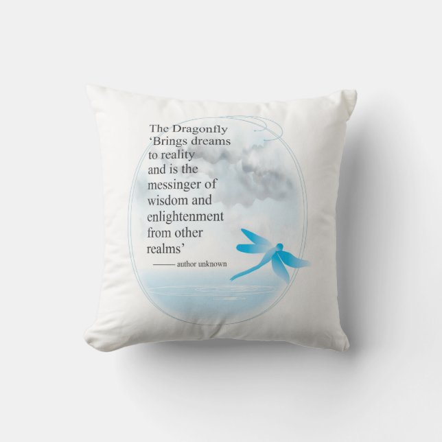 Almofada Travesseiro Dragonfly (Frente)