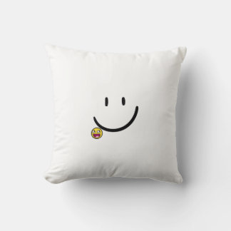 Almofada Travesseiro Emoji Feliz e Incrível | Diminua seu e