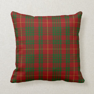 Almofada Travesseiro escocês da xadrez de Tartan de Camero