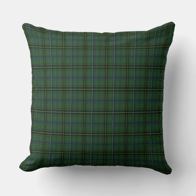 Almofada Travesseiro escocês do Tartan da família de (Frente)
