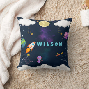 Almofada Travesseiro Espaço Personalizado para Crianças