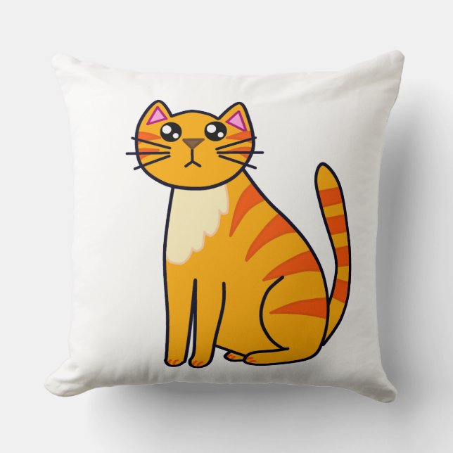 Almofada Travesseiro estampado com GATO FOFO (Frente)