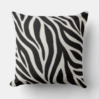 Almofada Travesseiro Estampado com Listras de Zebra | Anima