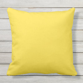 Almofada Travesseiro exterior amarelo