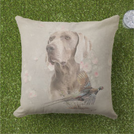 Almofada Travesseiro exterior Weimaraner