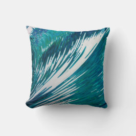 Almofada Travesseiro fabuloso da decoração da onda; Muitos