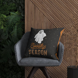 Almofada Travesseiro Fantasma de Spooky Season Halloween