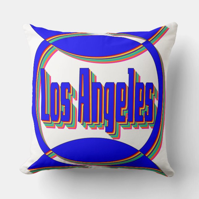 Almofada Travesseiro Fantástico de Los Angeles 2 (Frente)