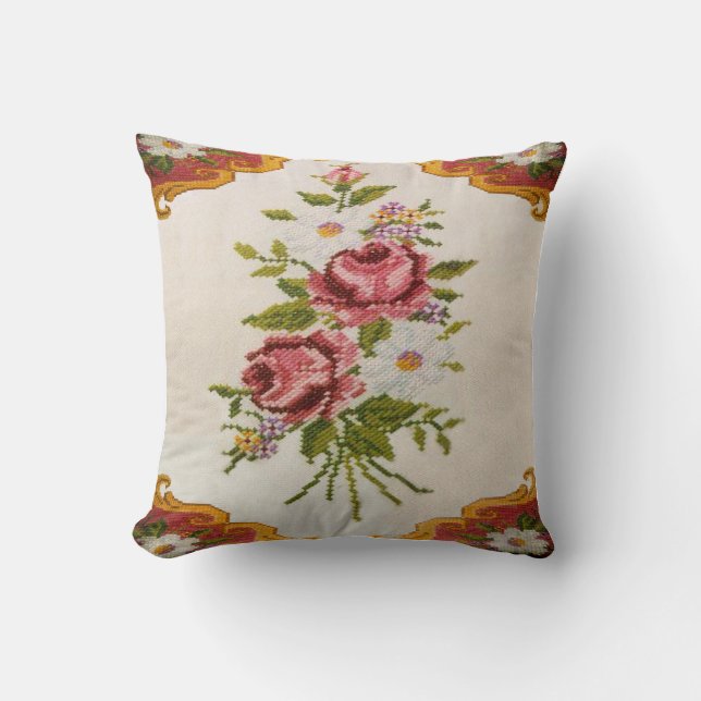 Almofada travesseiro fazendo à máquina da fotografia do (Frente)