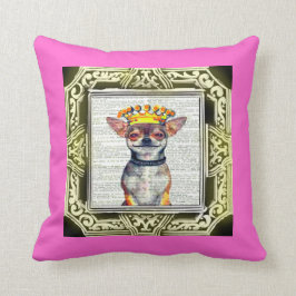 ALMOFADA TRAVESSEIRO FELIZ - COR DO FUNDO DA CEREJA