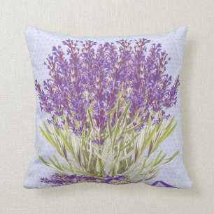 Almofada Travesseiro floral da lavanda