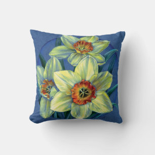 Almofada Travesseiro floral de arte fina de nariz fino