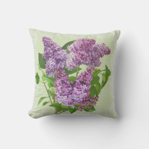 Almofada Travesseiro floral dos Lilacs