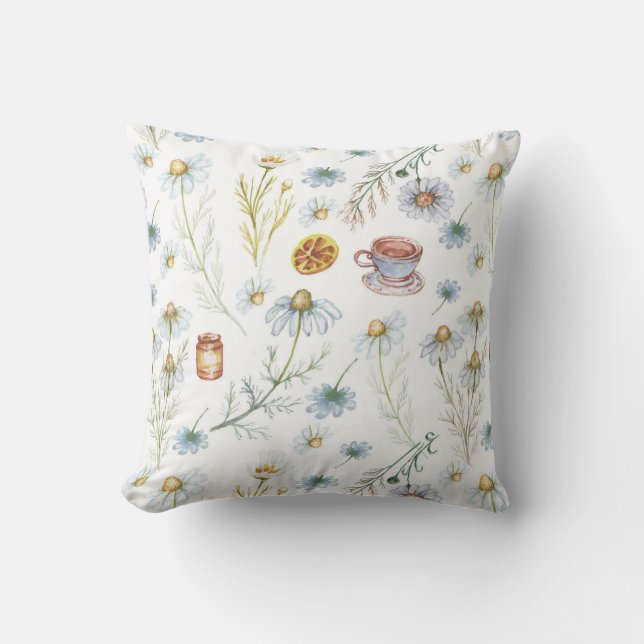 Almofada Travesseiro floral exterior (Frente)