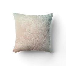 Travesseiro Floral Pastel Lace