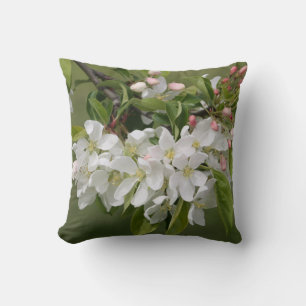 Almofada Travesseiro florescente de maçã - uma maçã por dia