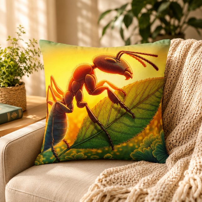 Almofada Travesseiro Formigas no País das Maravilhas (Ants in Wonderland Pillow)