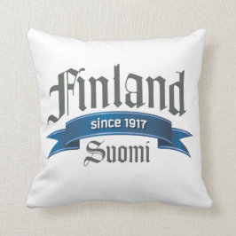 Almofada Travesseiro frente e verso de Finlandia desde 1917