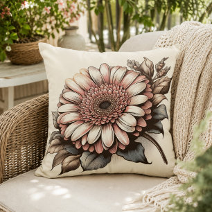 Almofada Travesseiro Gerbera Daisy para conforto inspirado