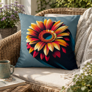 Almofada Travesseiro Gerbera Daisy para conforto inspirado