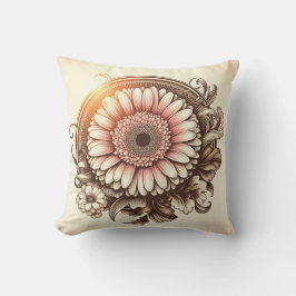 Almofada Travesseiro Gerbera Daisy para conforto inspirado