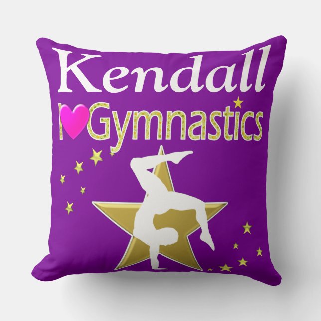 ALMOFADA TRAVESSEIRO GINÁSTICO DE AMOR PURO (Frente)