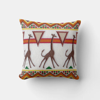 Almofada Travesseiro Girafas na África