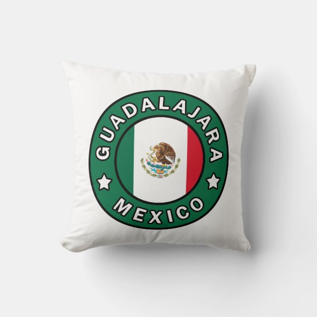Almofada Travesseiro Guadalajara México (Frente)