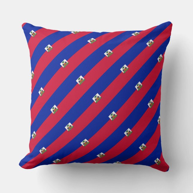 Almofada Travesseiro "Haitian Flag" de Paul McGehee (Frente)
