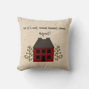 Almofada Travesseiro Home doce nao home