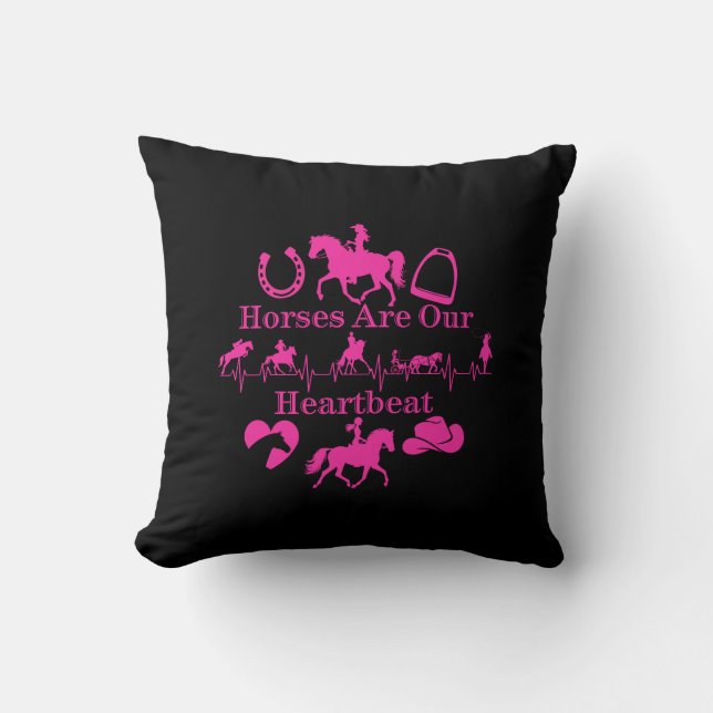 Almofada Travesseiro Hot To Trot (Frente)