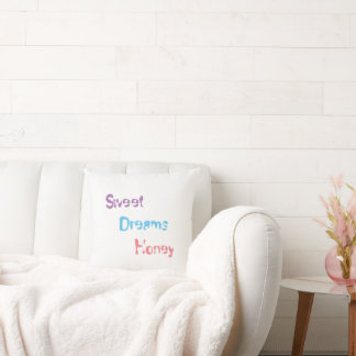 Almofada Travesseiro Impresso por Texto Suave