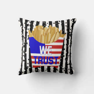Almofada Travesseiro In Fries We Trust