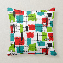 Travesseiro inspirado moderno #738 do meio século