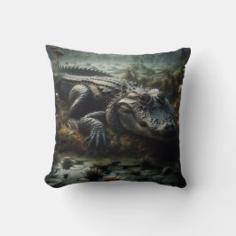 Almofada Travesseiro inspirado no jacaré