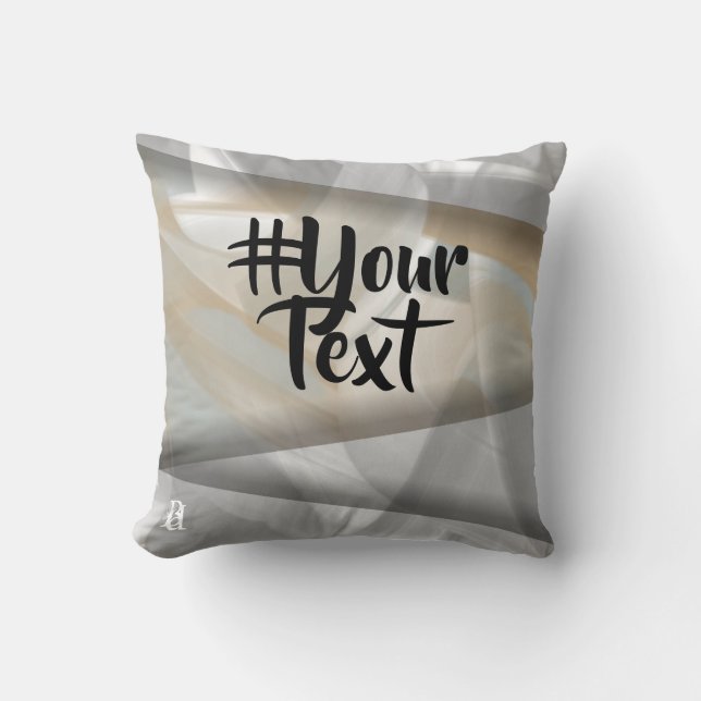 Almofada Travesseiro Interior Trend Sandy Tornado (Frente)