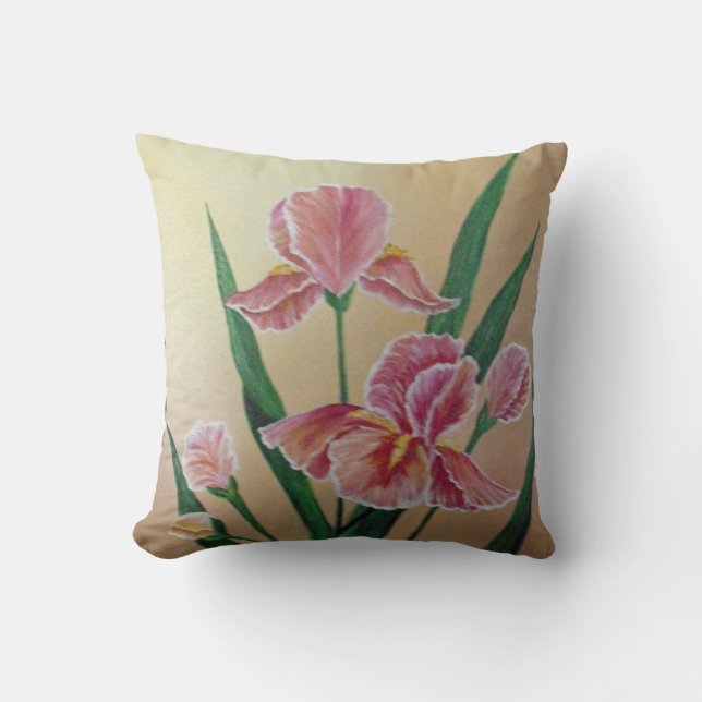 Almofada Travesseiro Iris Rosa (Frente)