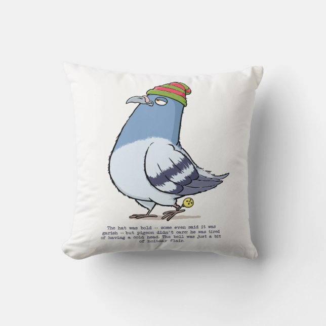 Almofada Travesseiro Jingle Pigeon (Frente)