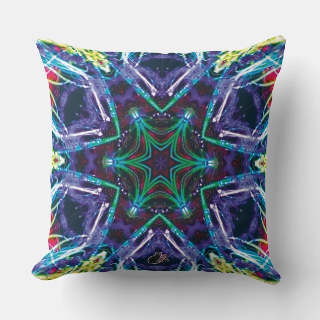 Almofada Travesseiro Kaleidoscópio Weaver (Frente)