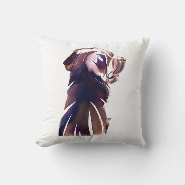 Almofada Travesseiro Labrador Retriever – Presente para Ama (Frente)