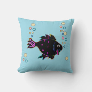 Almofada Travesseiro Lado de Peixe Néon Bonito 2