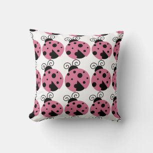 Almofada Travesseiro Ladybug Rosa
