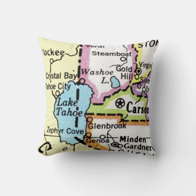 Almofada Travesseiro Lago Tahoe (Frente)