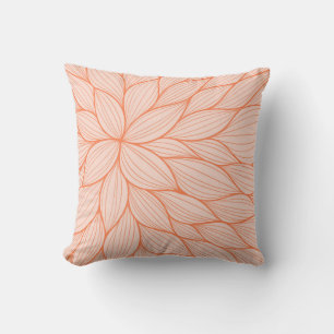 Almofada Travesseiro Laranja Petal